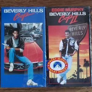 Beverly Hills Cop 1&2 VHS